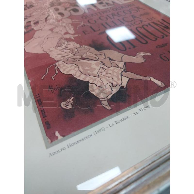 POSTER PUCCINI LA BOHEME | Mercatino dell'Usato Avigliana 2