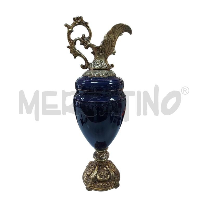 POTICHE VASO PORCELLANA ANTICO BLU COBALTO | Mercatino dell'Usato Avigliana 2
