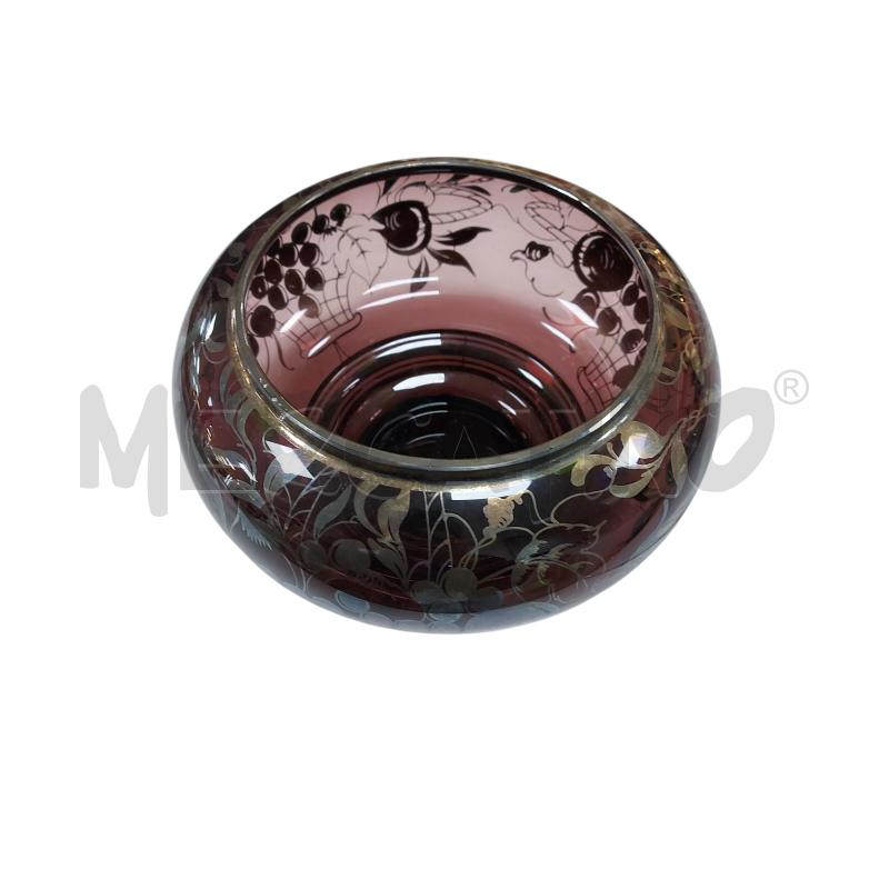 PUNCH BOWL IN VETRO BOHÉMIEN  | Mercatino dell'Usato Avigliana 1