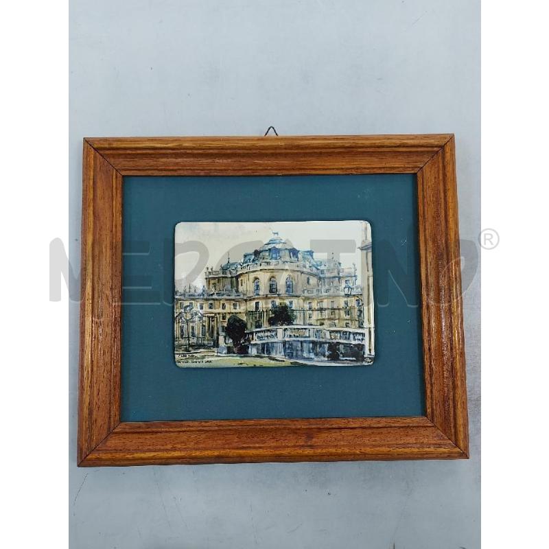 QUADRETTO MATTONELLA PALAZZINA STUPINIGI | Mercatino dell'Usato Avigliana 1