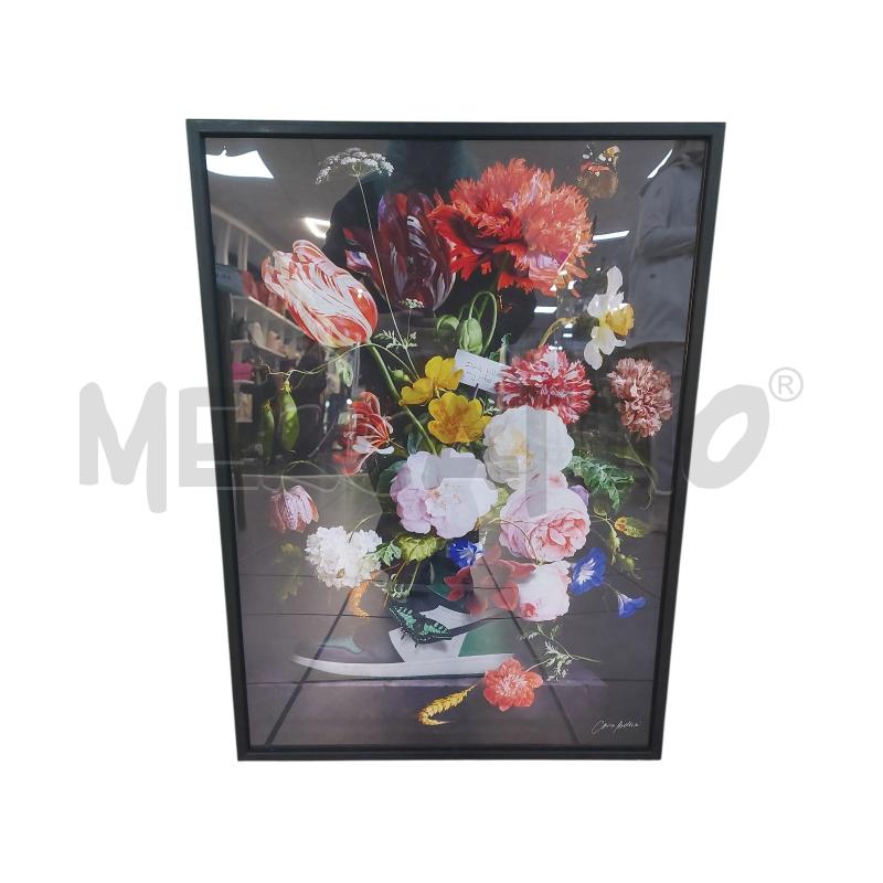 QUADRO FLORA SNEAKER GREEN CRISS BELLINI | Mercatino dell'Usato Avigliana 1