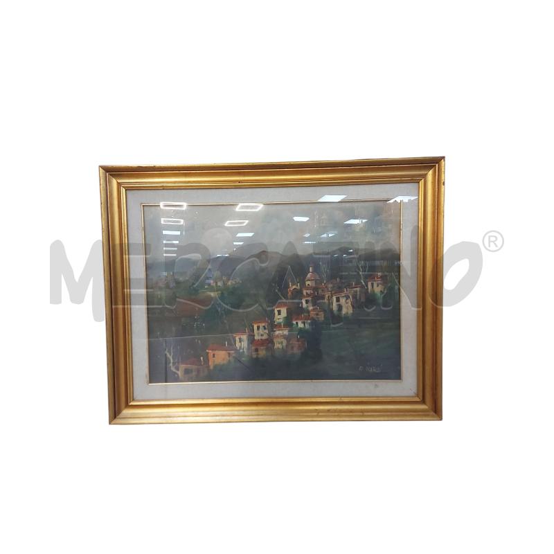 QUADRO OLIO SU ELA ILARDI CASETTE  | Mercatino dell'Usato Avigliana 1