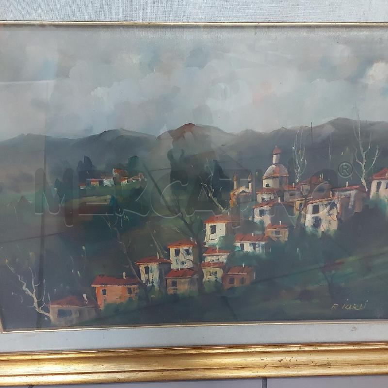 QUADRO OLIO SU ELA ILARDI CASETTE  | Mercatino dell'Usato Avigliana 2
