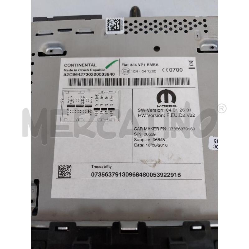 RADIO STEREO FIAT 500 CONTINENTAL | Mercatino dell'Usato Avigliana 3