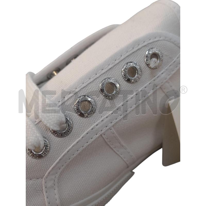 SCARPE SUPERGA NUOVO BCO CON LACCI | Mercatino dell'Usato Avigliana 4
