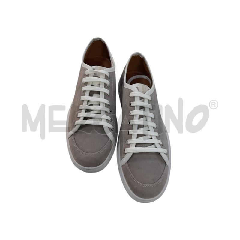 SCARPE UOMO DAN JOHN NUOVE GRIGIO CHIARO BCO CON LACCI | Mercatino dell'Usato Avigliana 1