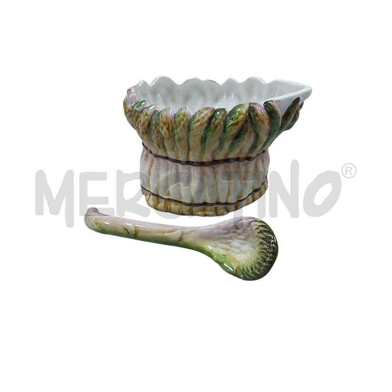 SERVIZIO ASPARAGI R.B. CERAMICA PZ.8 | Mercatino dell'Usato Avigliana 3