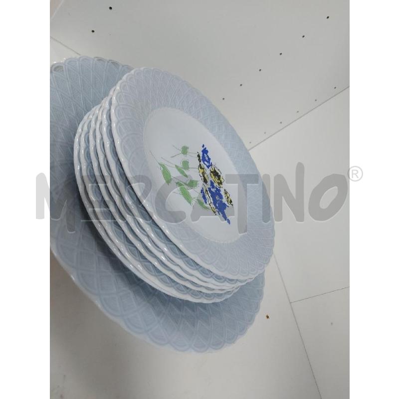 SERVIZIO DA DOLCE CERAMICA GALVANI PZ.6+1 | Mercatino dell'Usato Avigliana 2