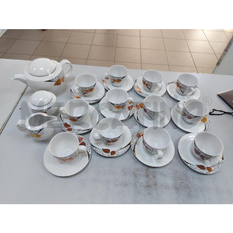 SERVIZIO TE BAVARIA FOGLIA DORATA 12 PAX | Mercatino dell'Usato Avigliana 1