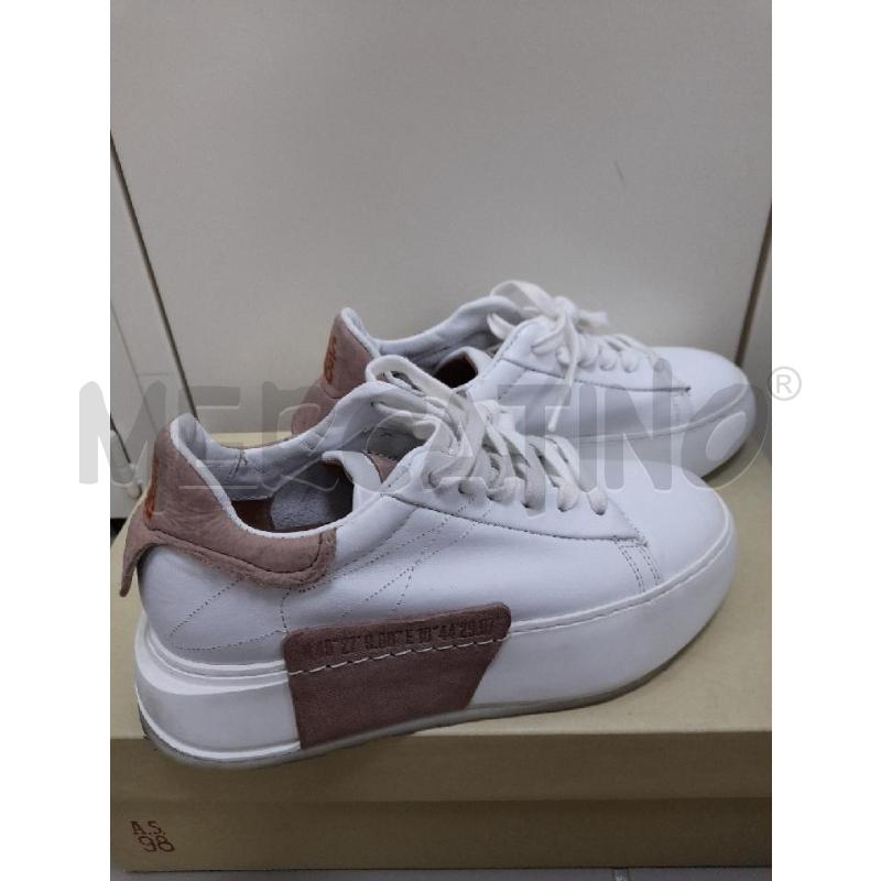 SNEAKERS DONNA A.S. 98 BCO CON PARTE IN PELLE  | Mercatino dell'Usato Avigliana 2