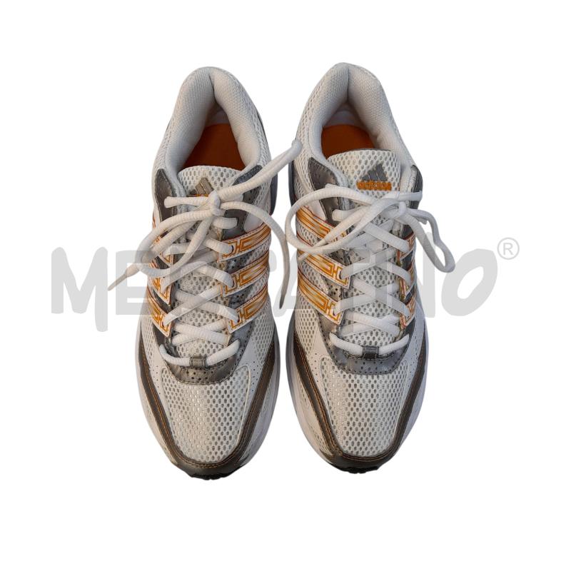 SNEAKERS DONNA ADIDAS GRIGIO RIGHE ARANCIO  | Mercatino dell'Usato Avigliana 1