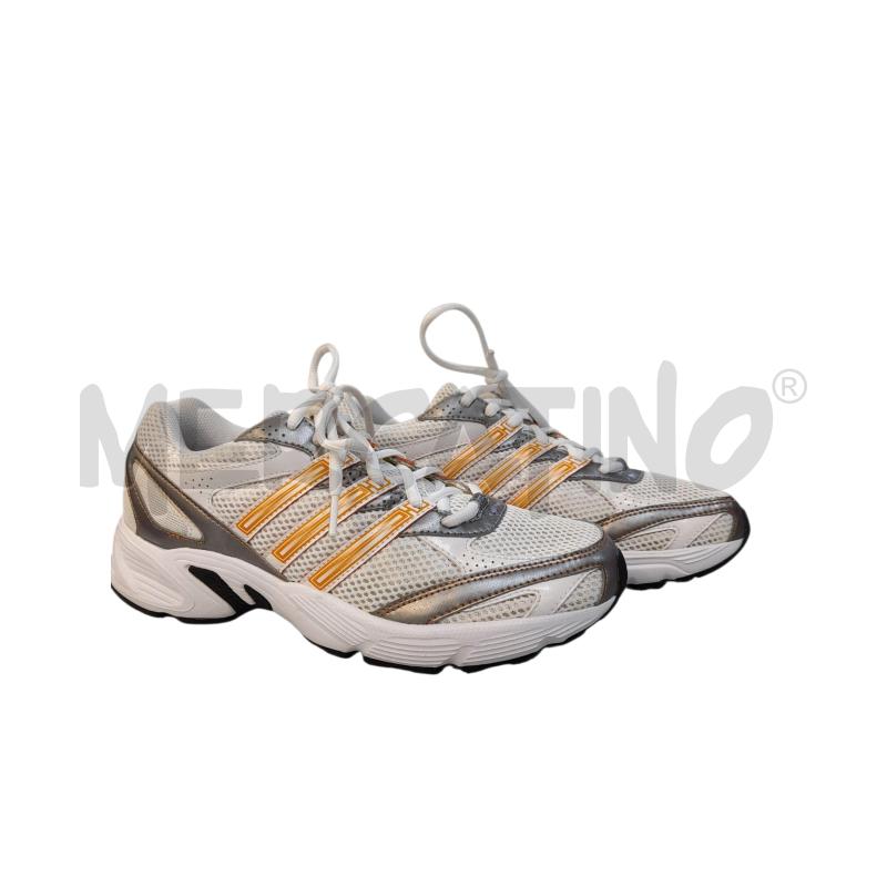 SNEAKERS DONNA ADIDAS GRIGIO RIGHE ARANCIO  | Mercatino dell'Usato Avigliana 2