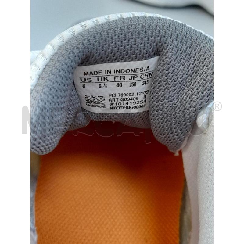 SNEAKERS DONNA ADIDAS GRIGIO RIGHE ARANCIO  | Mercatino dell'Usato Avigliana 5