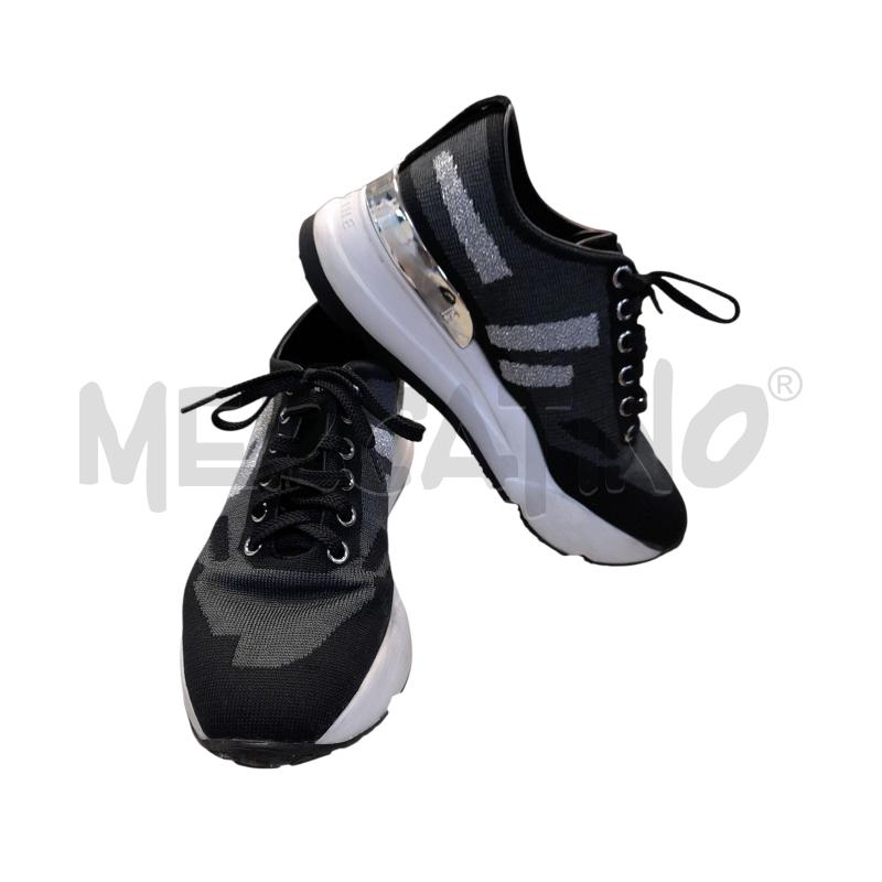 SNEAKERS DONNA RUCOLINE GRIGIO NERO  | Mercatino dell'Usato Avigliana 1