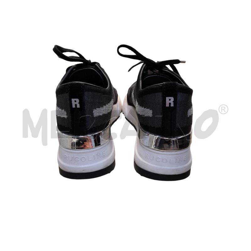 SNEAKERS DONNA RUCOLINE GRIGIO NERO  | Mercatino dell'Usato Avigliana 5