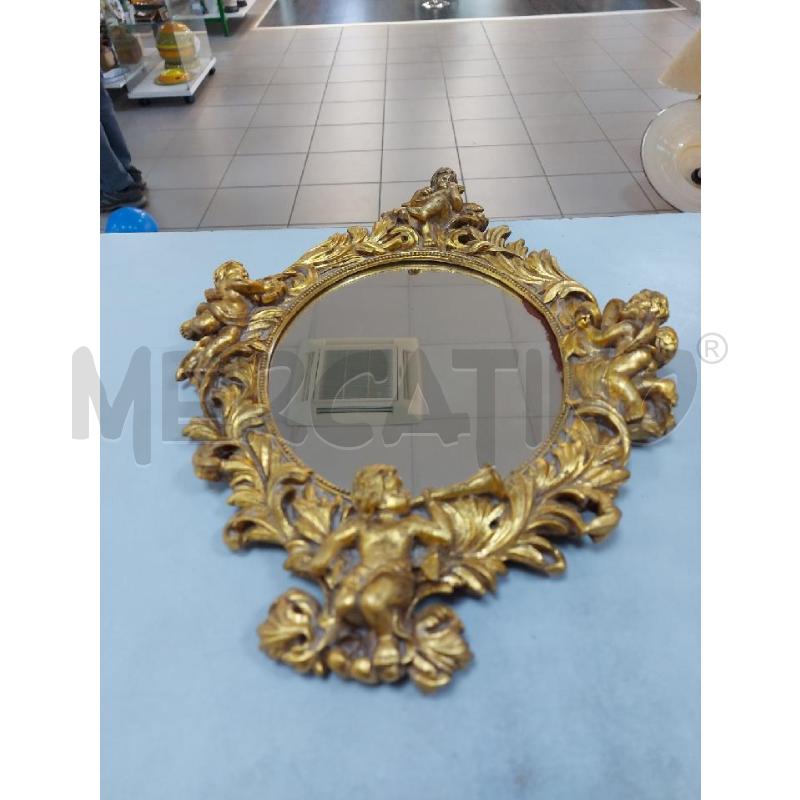 SPECCHIO  CORNICE DORATA  | Mercatino dell'Usato Avigliana 1