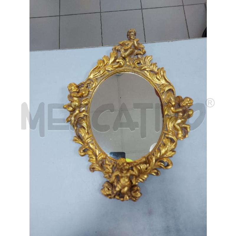 SPECCHIO  CORNICE DORATA  | Mercatino dell'Usato Avigliana 2