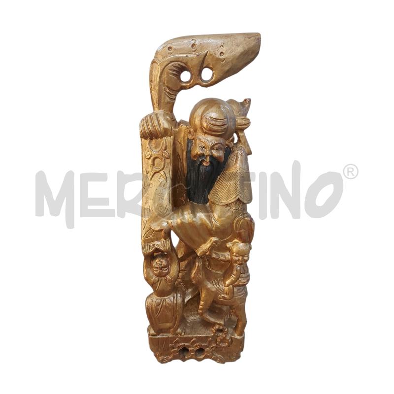 STATUA DI SHOU LAO - TRE, STEINGODS - KINA | Mercatino dell'Usato Avigliana 1