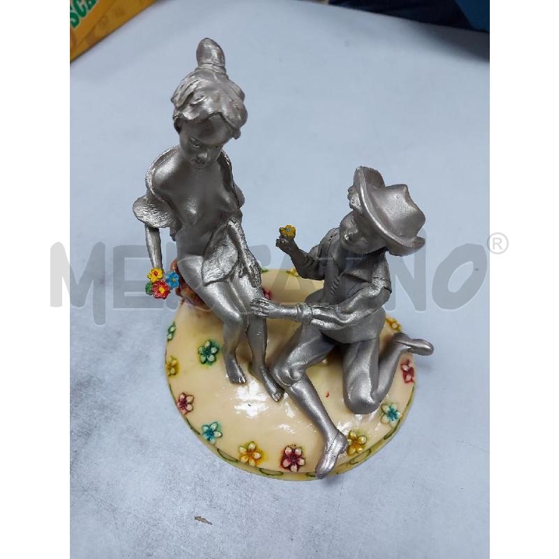 STATUA PELTRO VINTAGE | Mercatino dell'Usato Avigliana 1