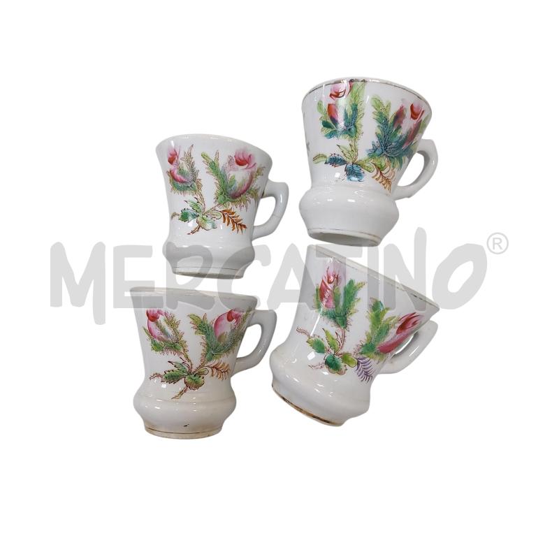 TAZZINE ANTICHE FIORI SPINE  | Mercatino dell'Usato Avigliana 1