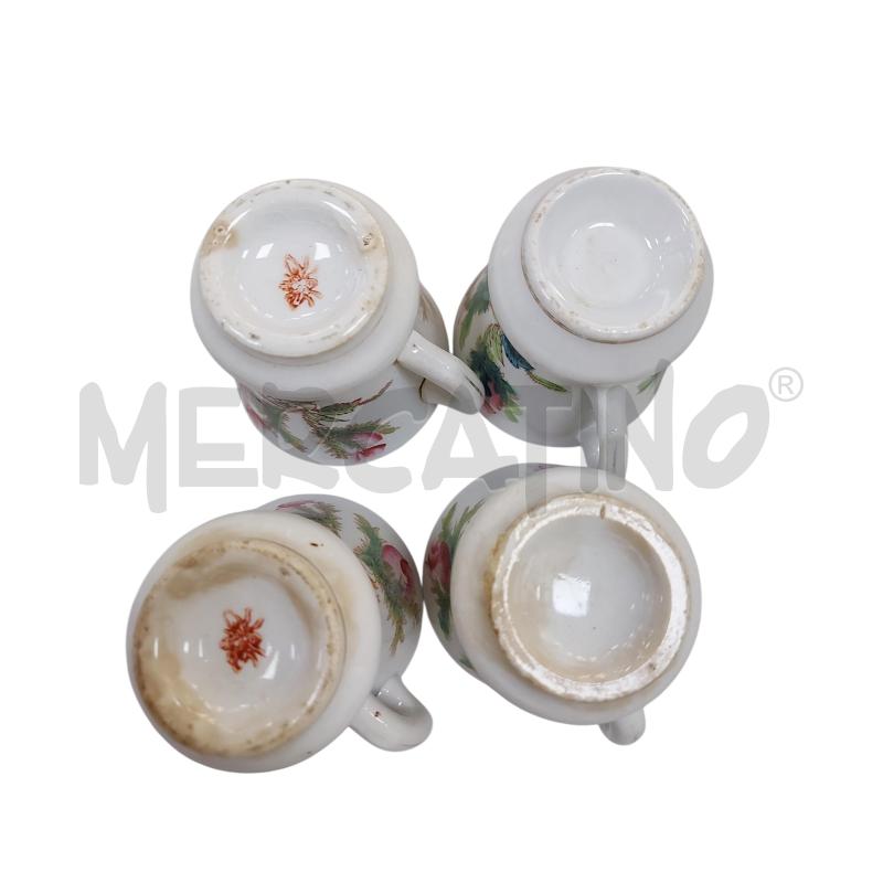 TAZZINE ANTICHE FIORI SPINE  | Mercatino dell'Usato Avigliana 2