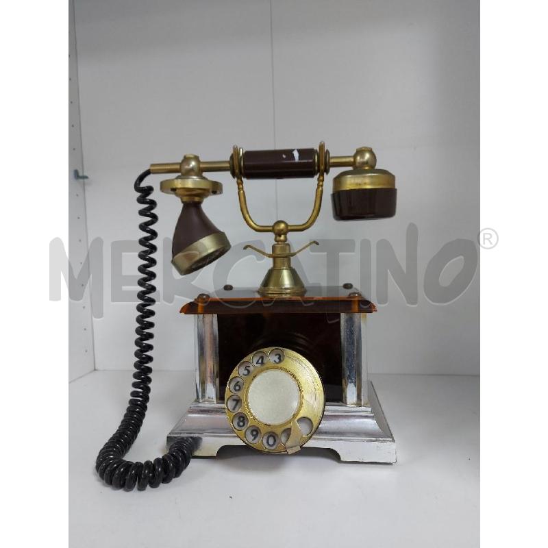 TELEFONO LEGNO METALLO  | Mercatino dell'Usato Avigliana 1