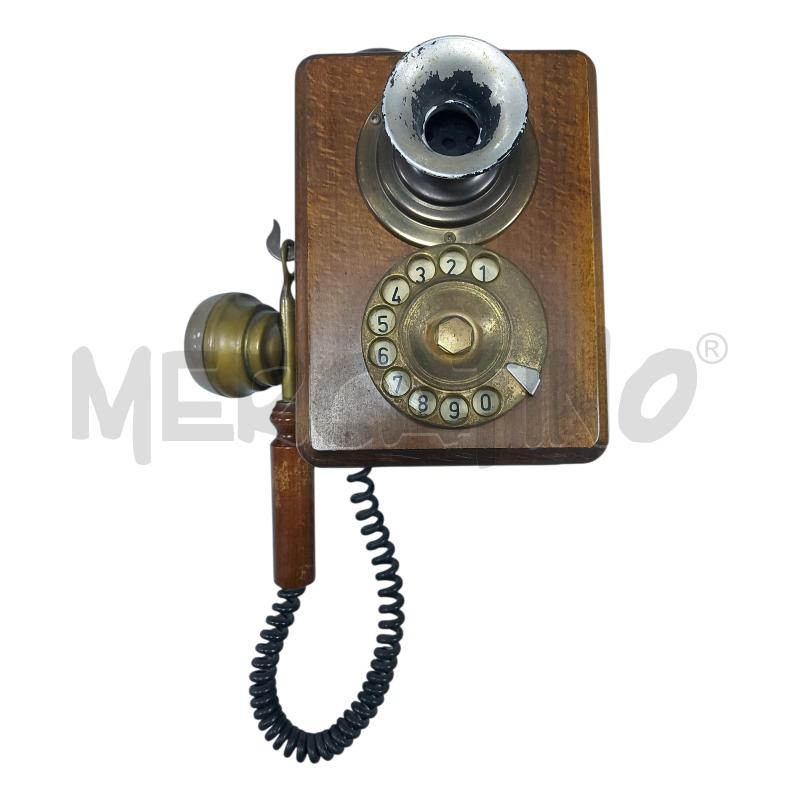 TELEFONO VINTAGE LEGNO | Mercatino dell'Usato Avigliana 1