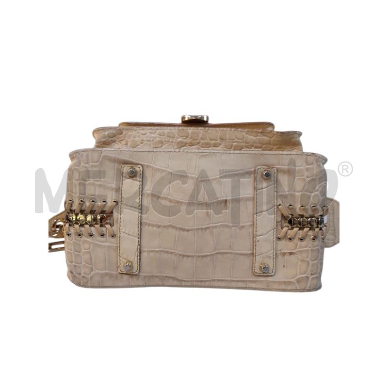 TRACOLLA VERSACE STAMPA COCCO BEIGE CON HARDWARE DORATI  | Mercatino dell'Usato Avigliana 2