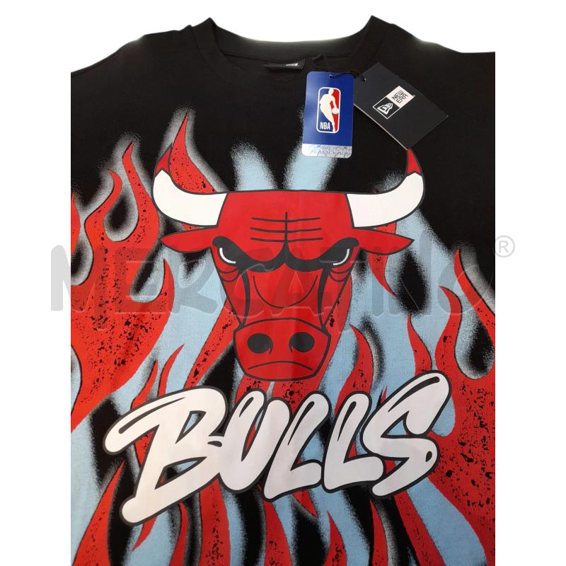 T SHIRT UOMO CHICAGO BULLS NUOVO NEW ERA AZZURRO ROSSO NERO  | Mercatino dell'Usato Avigliana 3
