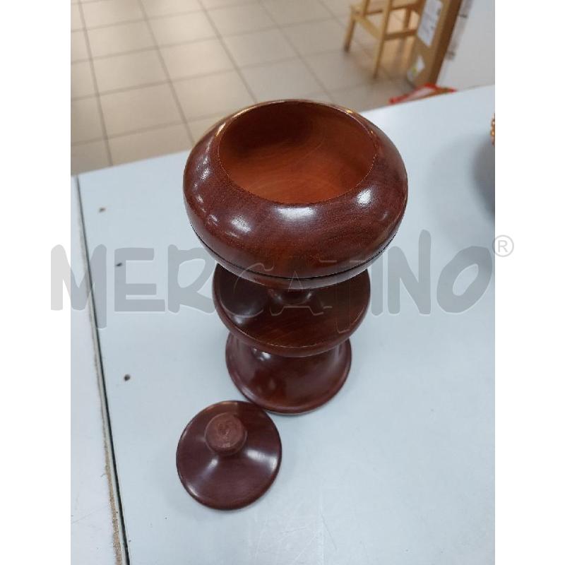 VASO ALZATINA LEGNO  | Mercatino dell'Usato Avigliana 2
