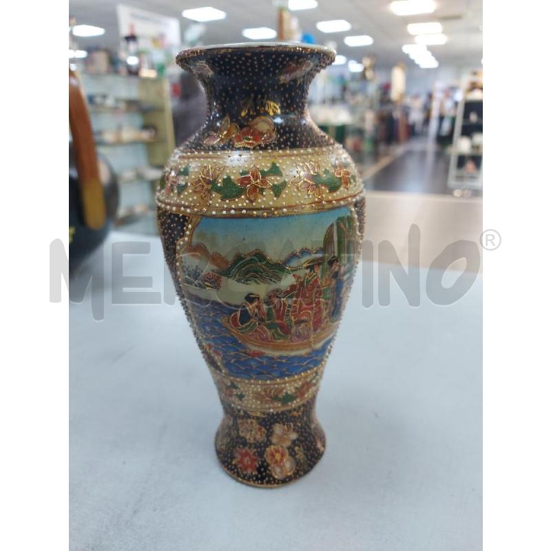 VASO CINESE BASE NERA | Mercatino dell'Usato Avigliana 1