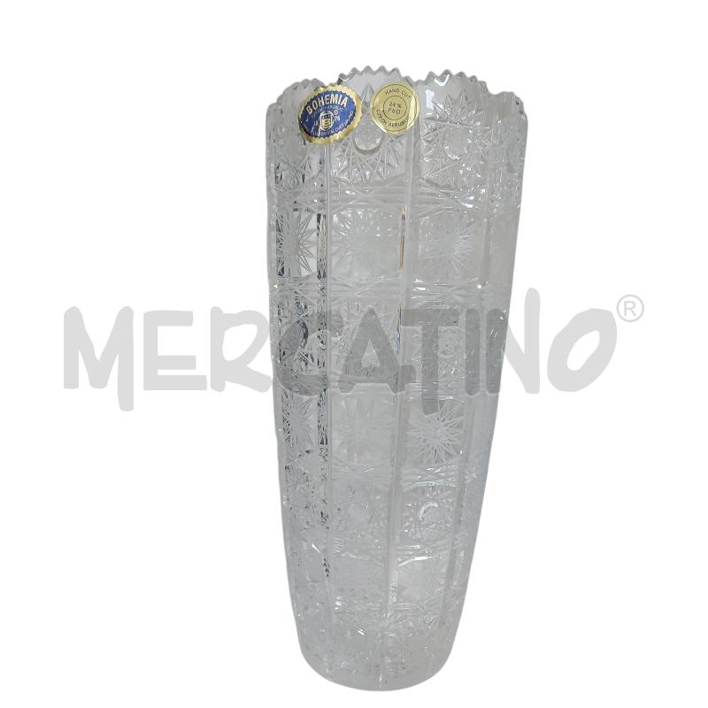 VASO CRISTALLO DI BOHEMIA | Mercatino dell'Usato Avigliana 1