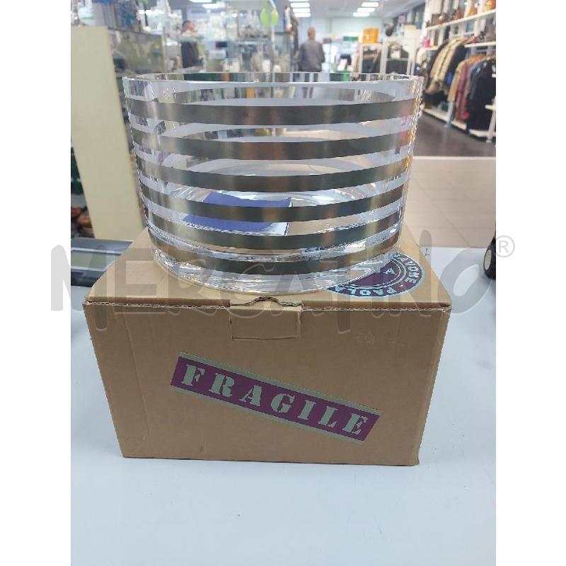 VASO VETRO SOFFIATO A BOCCA PAOLA NAVONE PER EGIZIA | Mercatino dell'Usato Avigliana 1