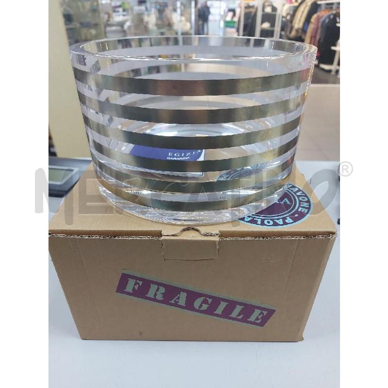 VASO VETRO SOFFIATO A BOCCA PAOLA NAVONE PER EGIZIA | Mercatino dell'Usato Avigliana 2