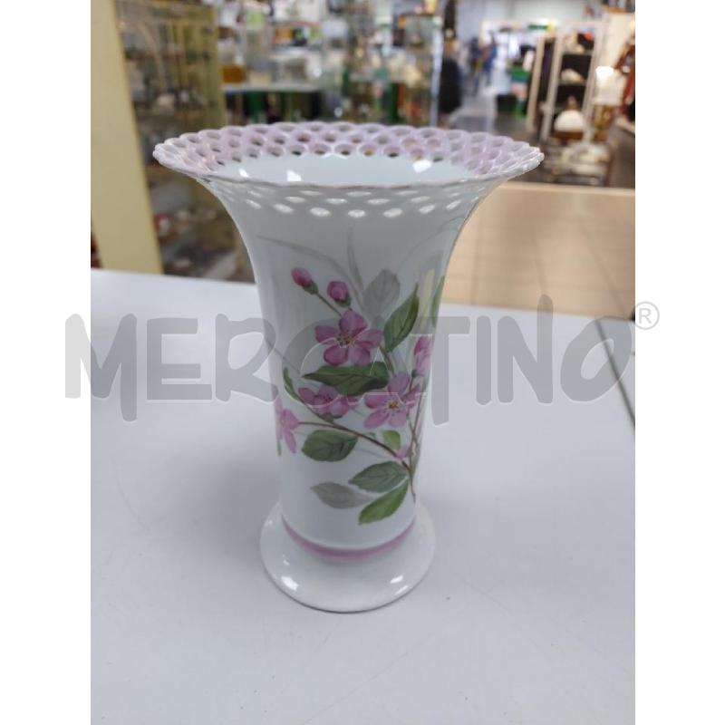 VASO WALLENDORF 1764 FIORI BORDO RETATO | Mercatino dell'Usato Avigliana 1