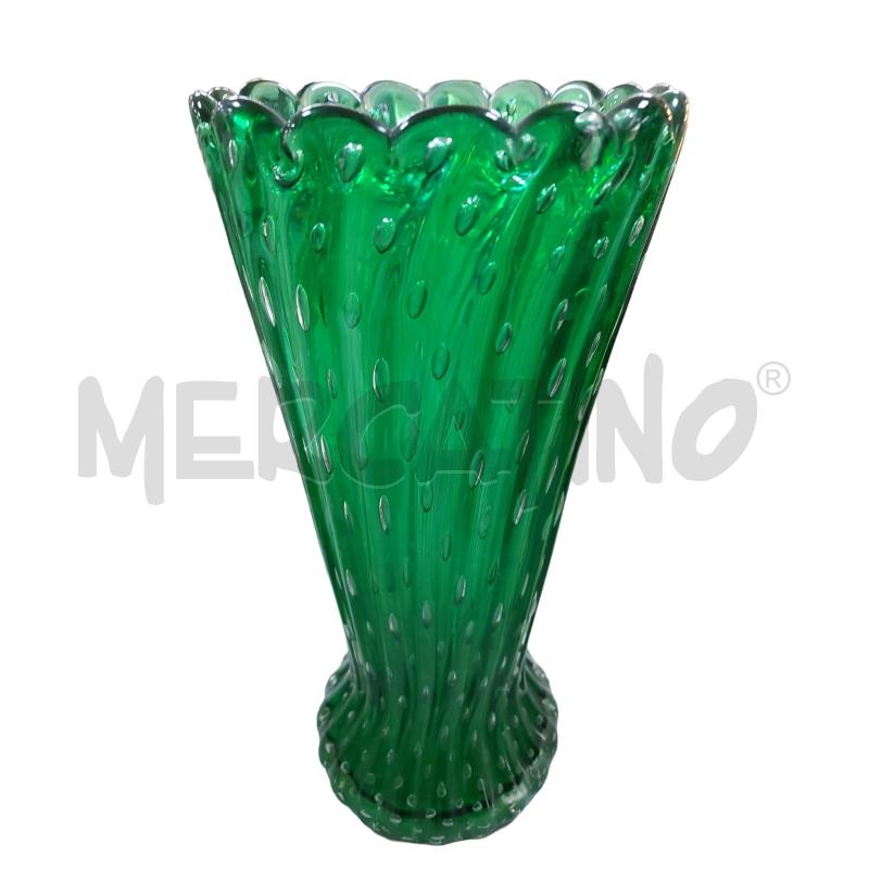 Vaso vimini verde - MERCATINO SOLIDALE DELL'USATO