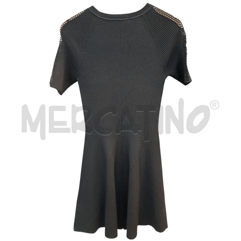 VESTITO DONNA TOMMY HILFIGER NERO RICAMO SPALLE | Mercatino dell'Usato Avigliana 2