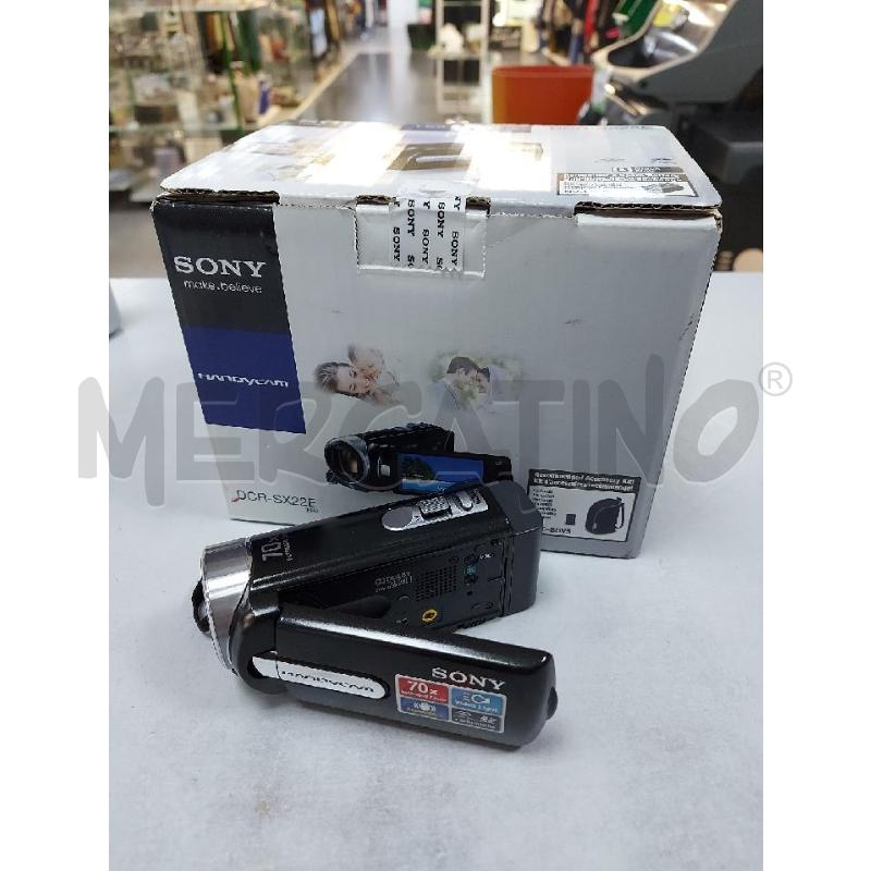 VIDEO CAMERA SONY DCR-SX22E | Mercatino dell'Usato Avigliana 1