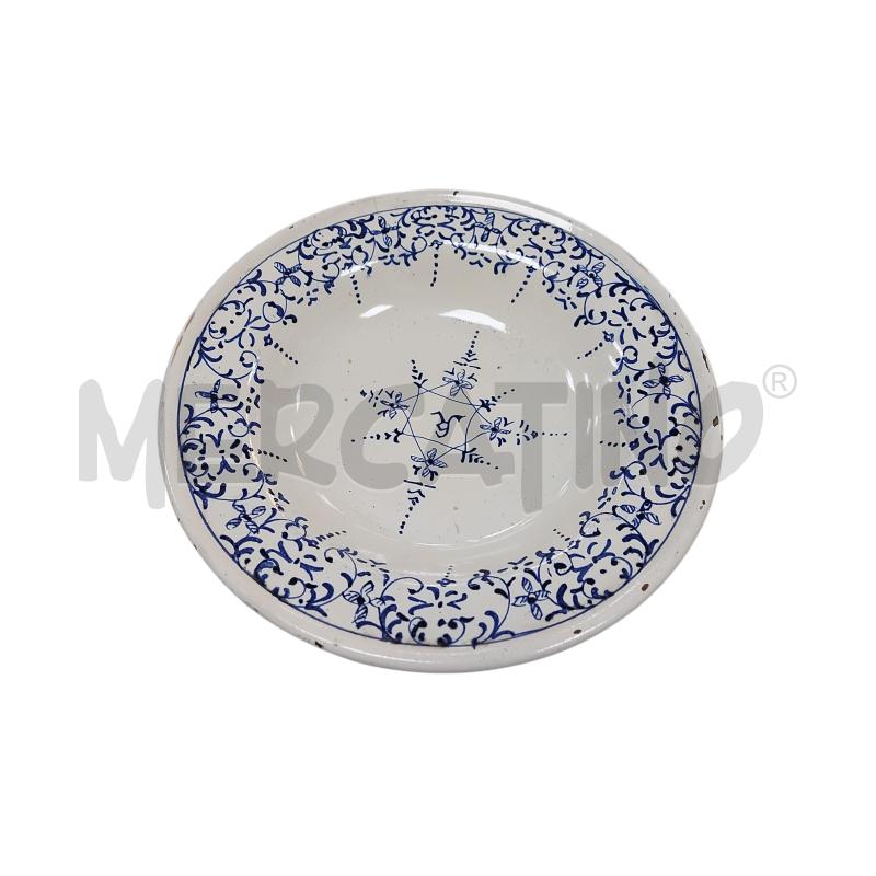 ZUPPIERA+PIATTO CENTROTAVOLA ANTICO FSIA BLU  | Mercatino dell'Usato Avigliana 2