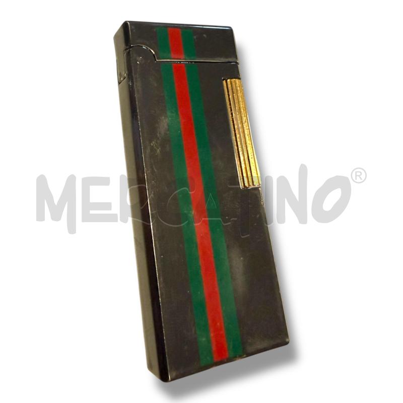 ACCENDINO A GAS GUCCI  ACCESSORY COLLECTION ANNI 80 SHERRY  | Mercatino dell'Usato Osasco 1