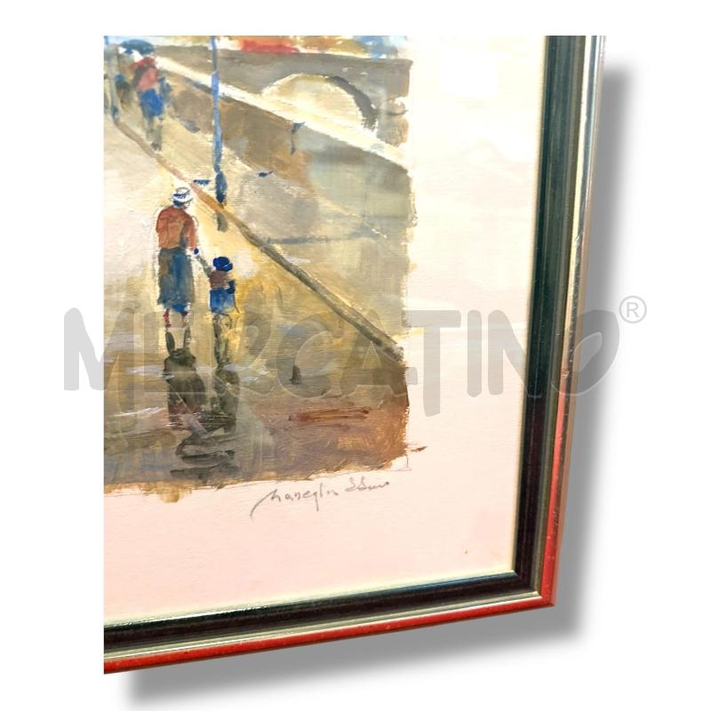 ACQUARELLO MANEGLIA EDMONDO 45X65CM | Mercatino dell'Usato Osasco 2