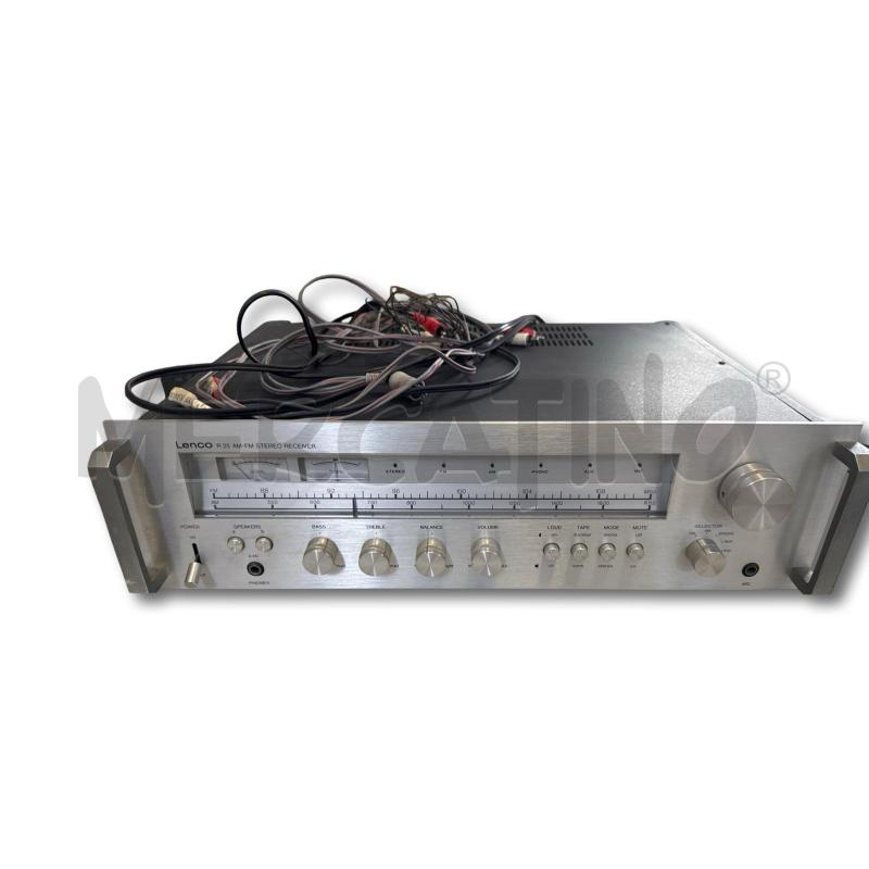 AMPLIFICATORE LENCO R25 FUNZIONANTE CON RADIO  | Mercatino dell'Usato Osasco 1