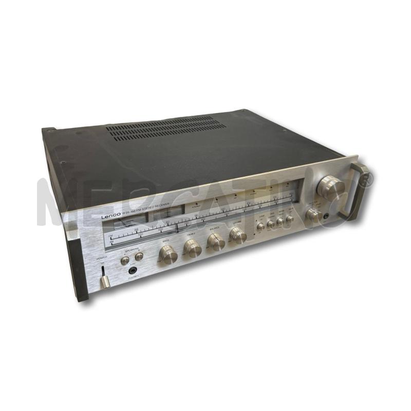 AMPLIFICATORE LENCO R25 FUNZIONANTE CON RADIO  | Mercatino dell'Usato Osasco 2