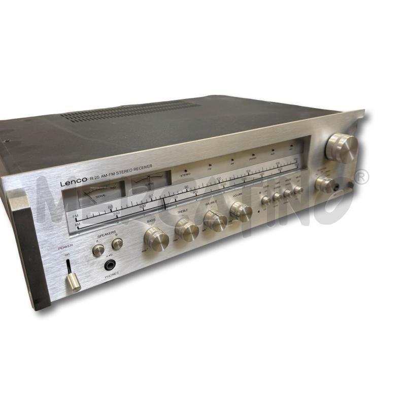 AMPLIFICATORE LENCO R25 FUNZIONANTE CON RADIO  | Mercatino dell'Usato Osasco 4