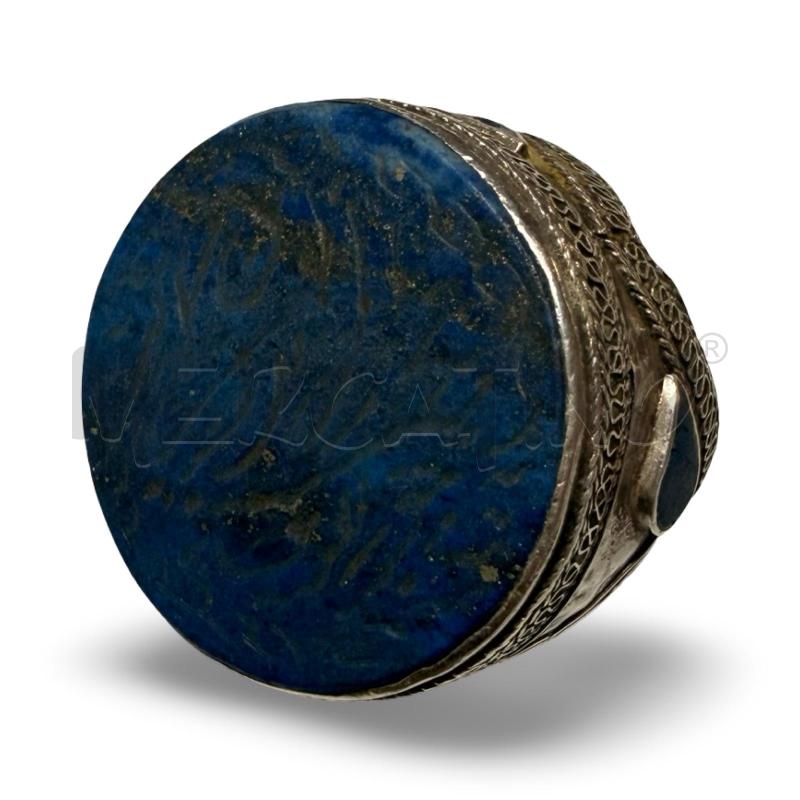 ANELLO DONNA ARG ETNICO PIETRA LAPISLAZZULI | Mercatino dell'Usato Osasco 1