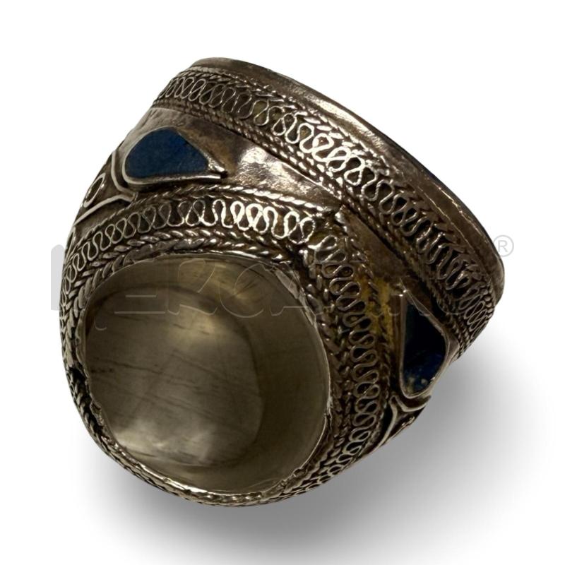 ANELLO DONNA ARG ETNICO PIETRA LAPISLAZZULI | Mercatino dell'Usato Osasco 3
