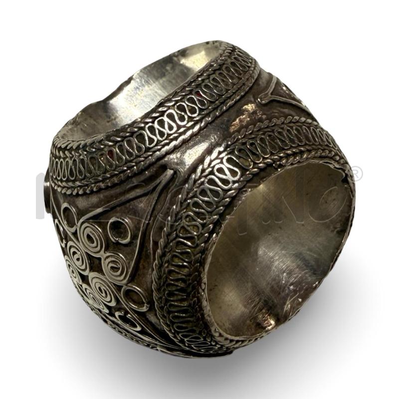 ANELLO DONNA ARG ETNICO PIETRA LAPISLAZZULI | Mercatino dell'Usato Osasco 4