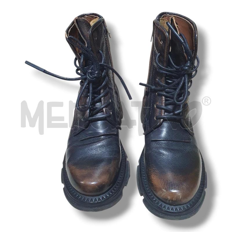 ANFIBI DONNA A.S. 98 MARRONE INVECCHIATO CARRARMATO  | Mercatino dell'Usato Osasco 3