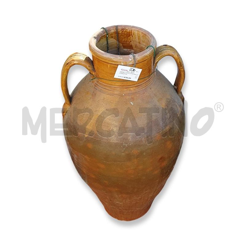 ANFORA TERRACOTTA SMALTATA 87 CM | Mercatino dell'Usato Osasco 2