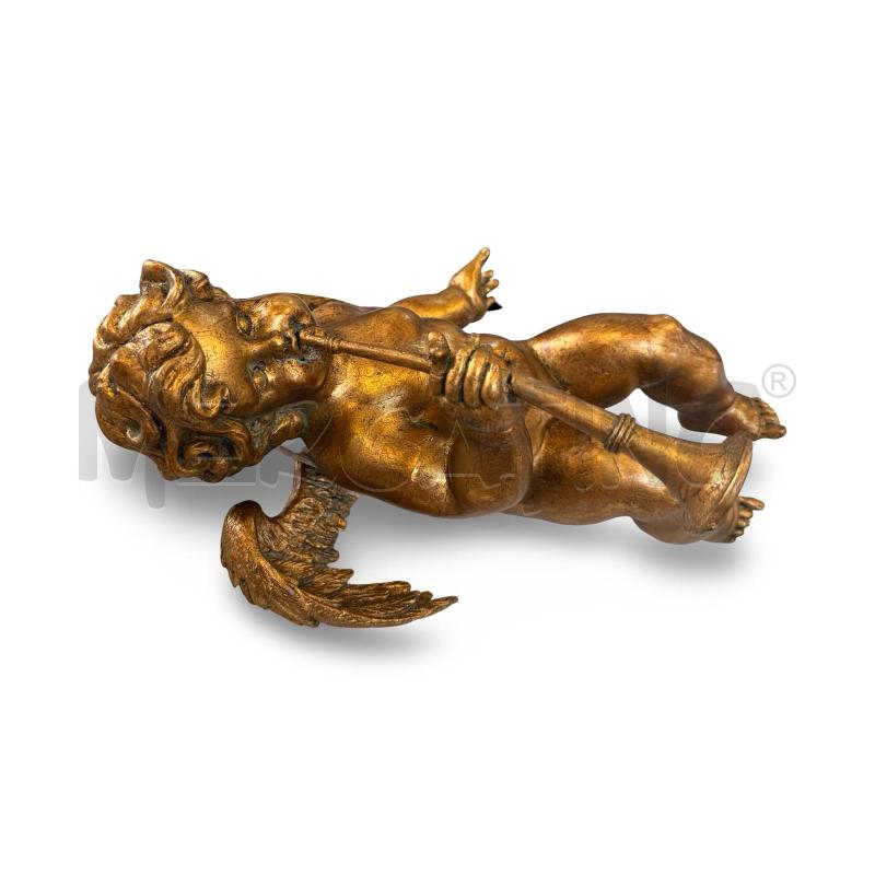 ANGIOLETTO DORATO RESINA 50 CM  | Mercatino dell'Usato Osasco 4